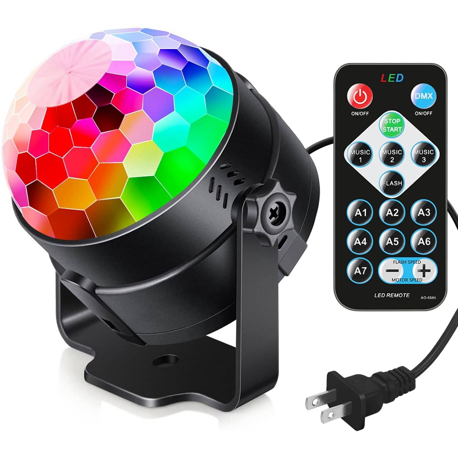     			Generic Multicolor 1Mtr Disco Ball ( Pack of 1 )