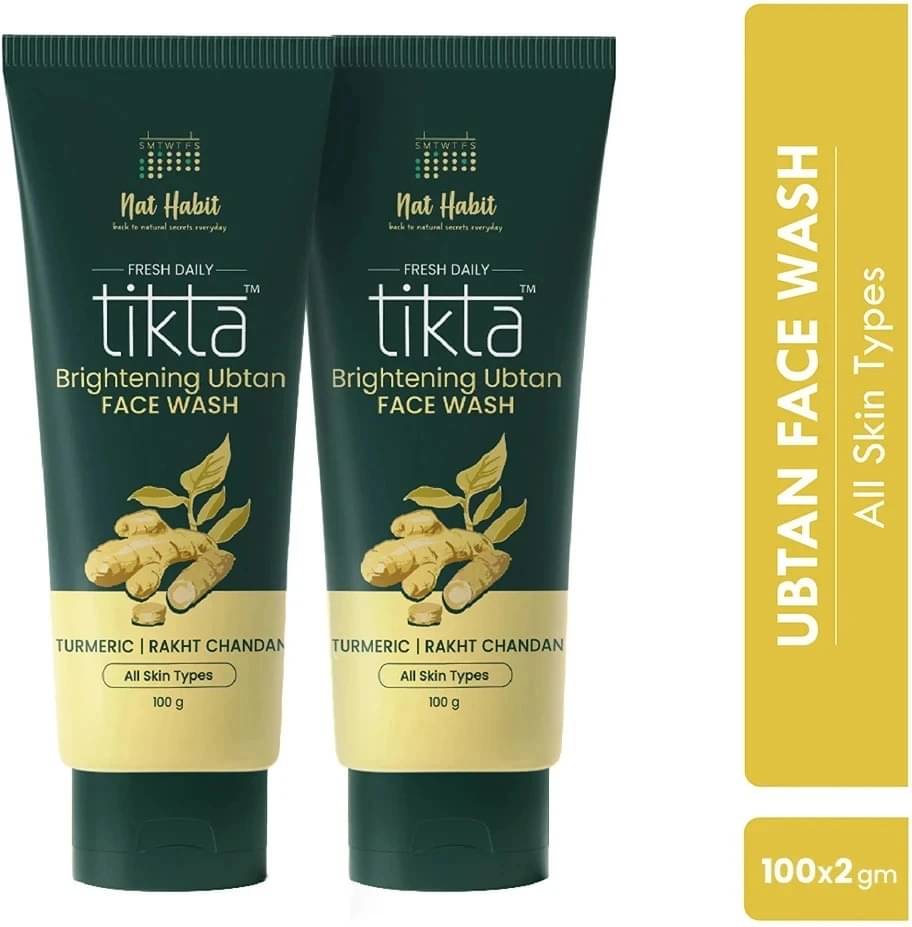     			Nat Habit Fresh Skin Brightening Ubtan Face Wash (200 g)