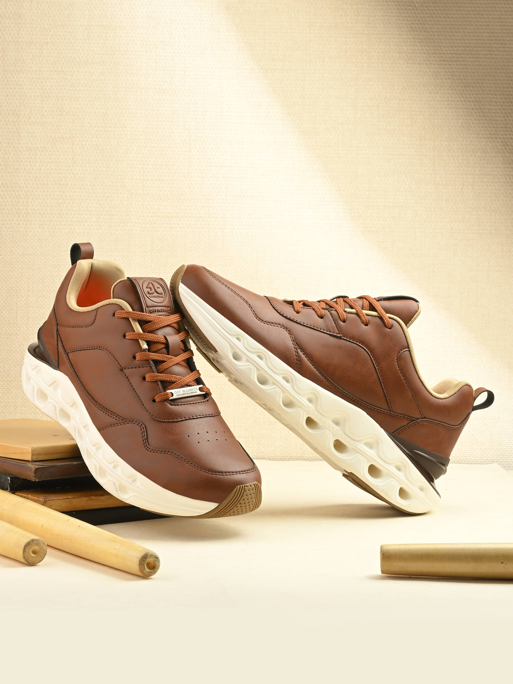     			OFF LIMITS CLOUDPUP Camel Men's Sneakers