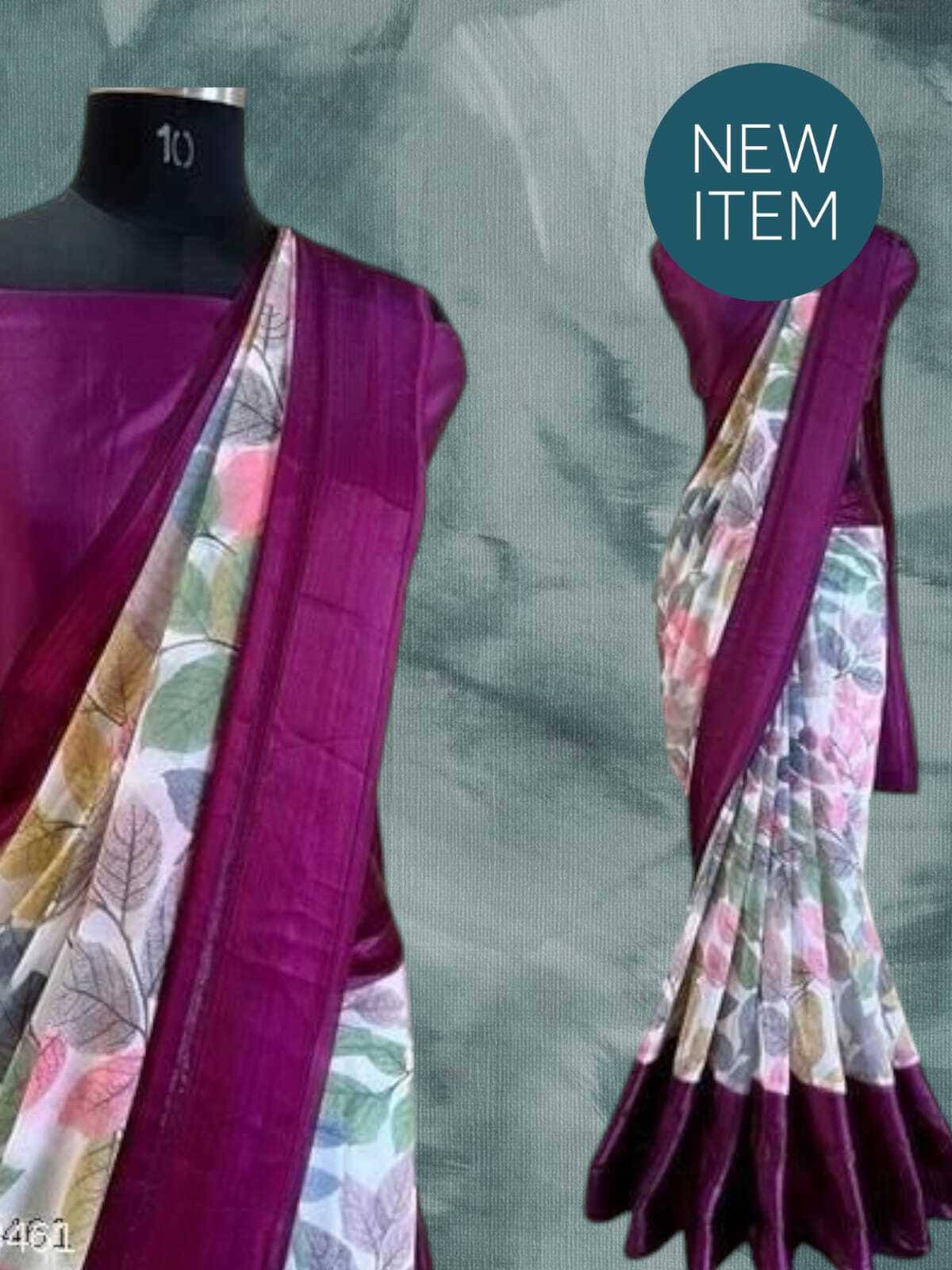 SAREEYA16 Cotton Blend Printed Regular Saree With Unstitched Blouse Piece ( Multicolor ) SAREEYA16 Cotton Blend Printed Regular Saree With Unstitched Blouse Piece ( Multicolor )