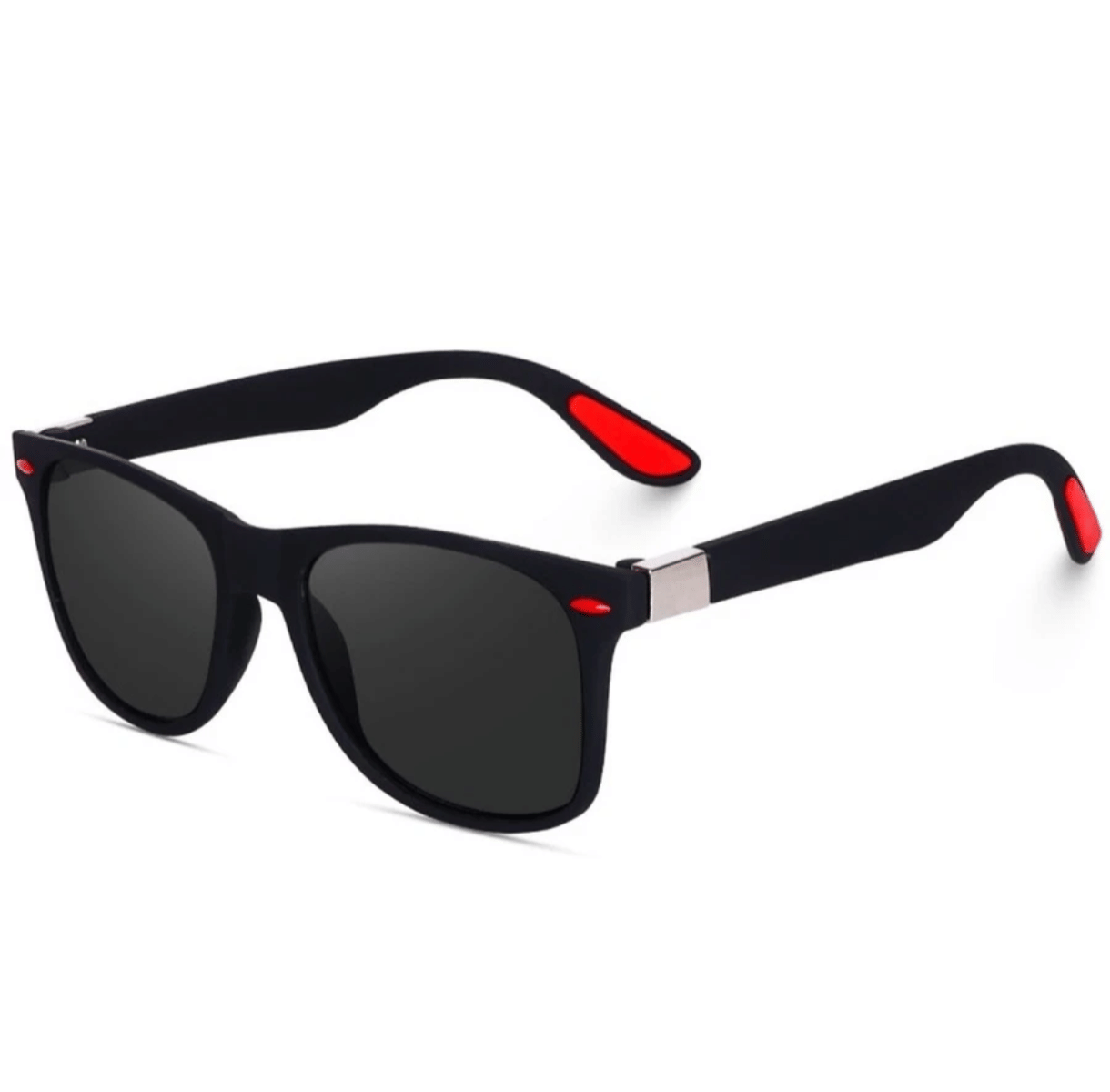     			AMAZEA Black Rectangular Sunglasses ( Pack of 1 )