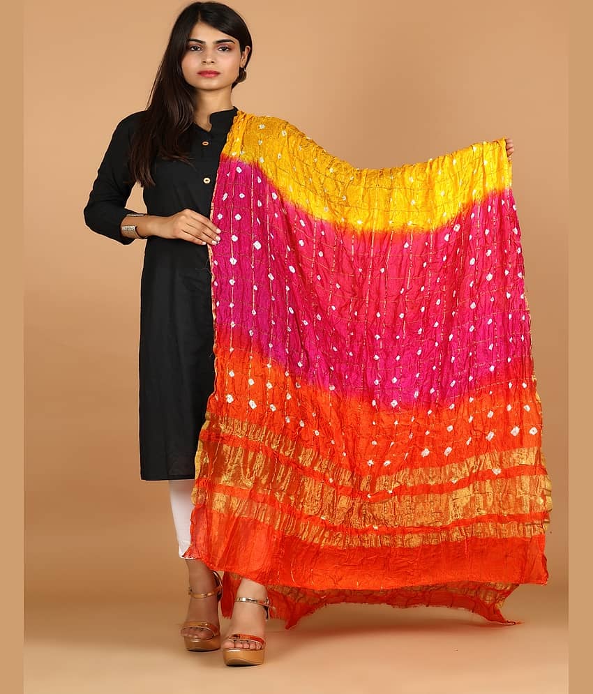 Anjaneya Creations Women Banarasi Dupatta ( Multicolor , Pack of 1 ) - Dupattas & Shawls | Buy online on ZillyBuy