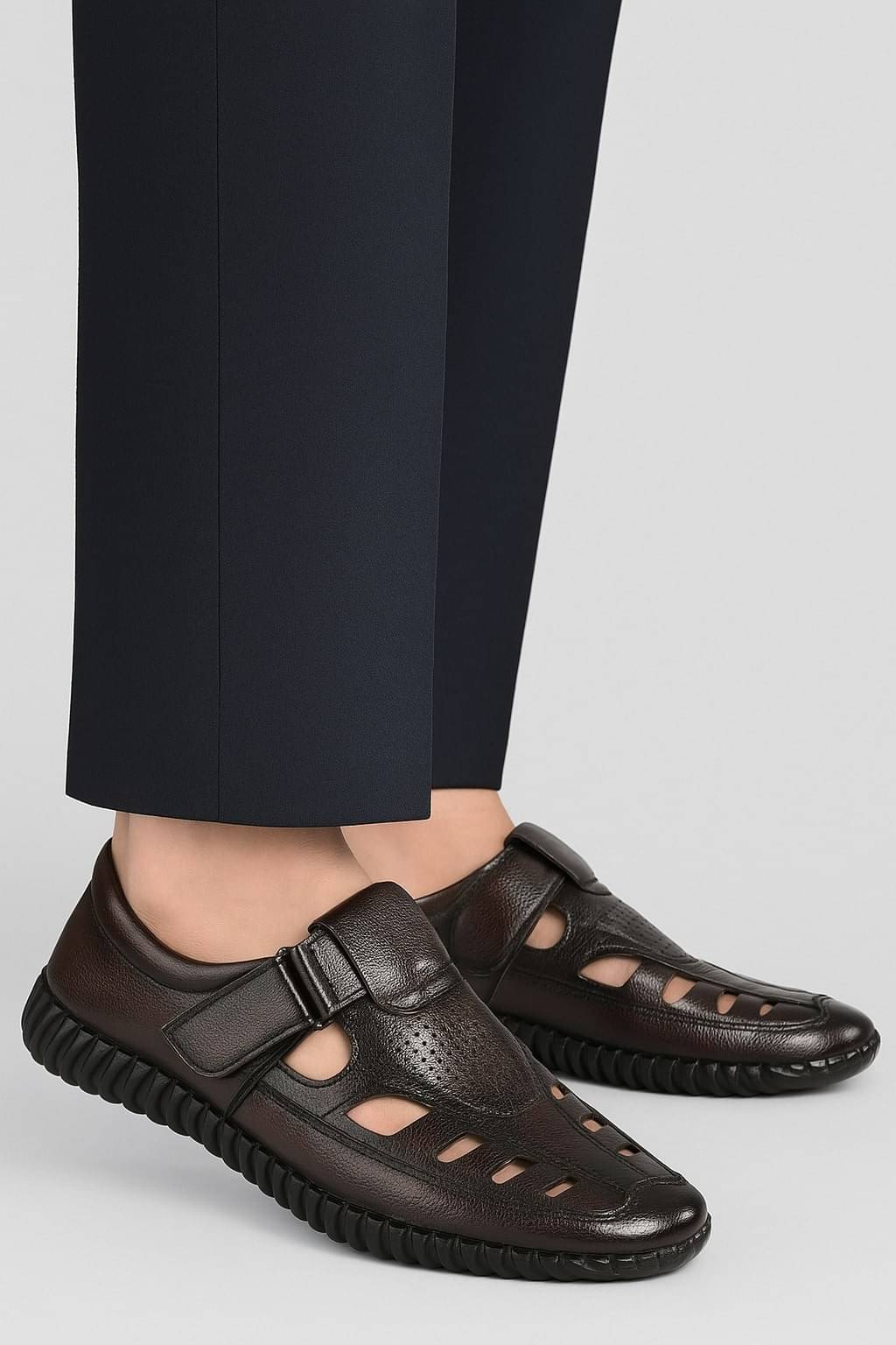 Asteroid - Brown Men's Sandals     			Asteroid - Brown Men's Sandals