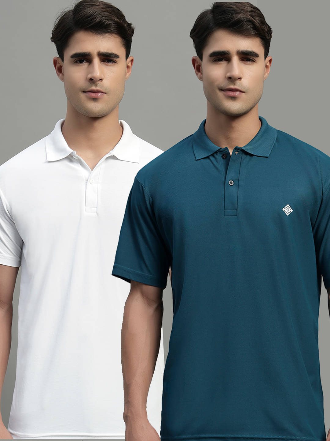 BLISS BOYS Men Polyester Regular Fit Solid Polo T Shirt ( White ) BLISS BOYS Men Polyester Regular Fit Solid Polo T Shirt ( White )