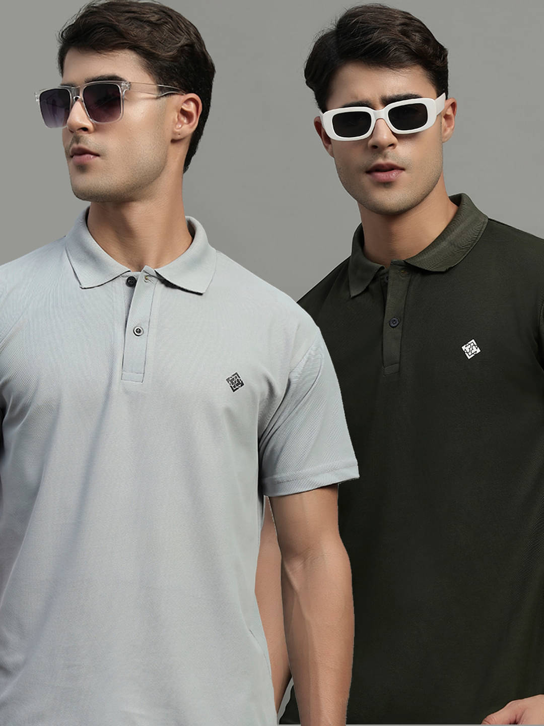     			BLISS BOYS Men Polyester Regular Fit Solid Polo T Shirt ( Olive )