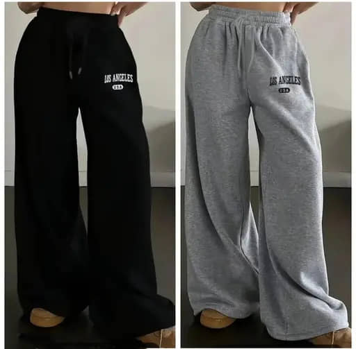 CLOTHINA Women Knitted Casual Trousers ( Multicolor ) - Trousers | Buy online on ZillyBuy