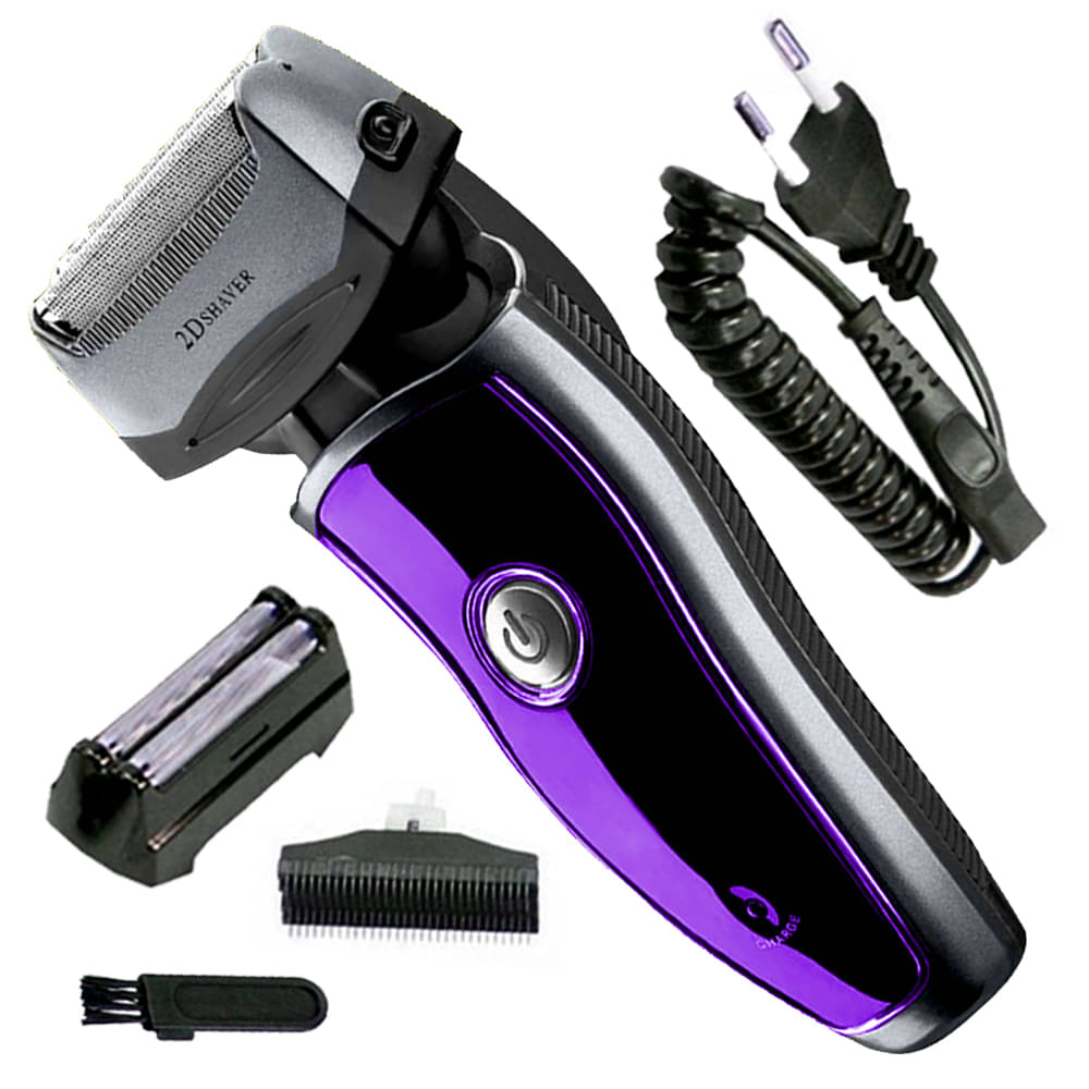     			CRS TRIMMER FOR MEN Blue Cordless Beard Trimmer With 60 minutes Runtime