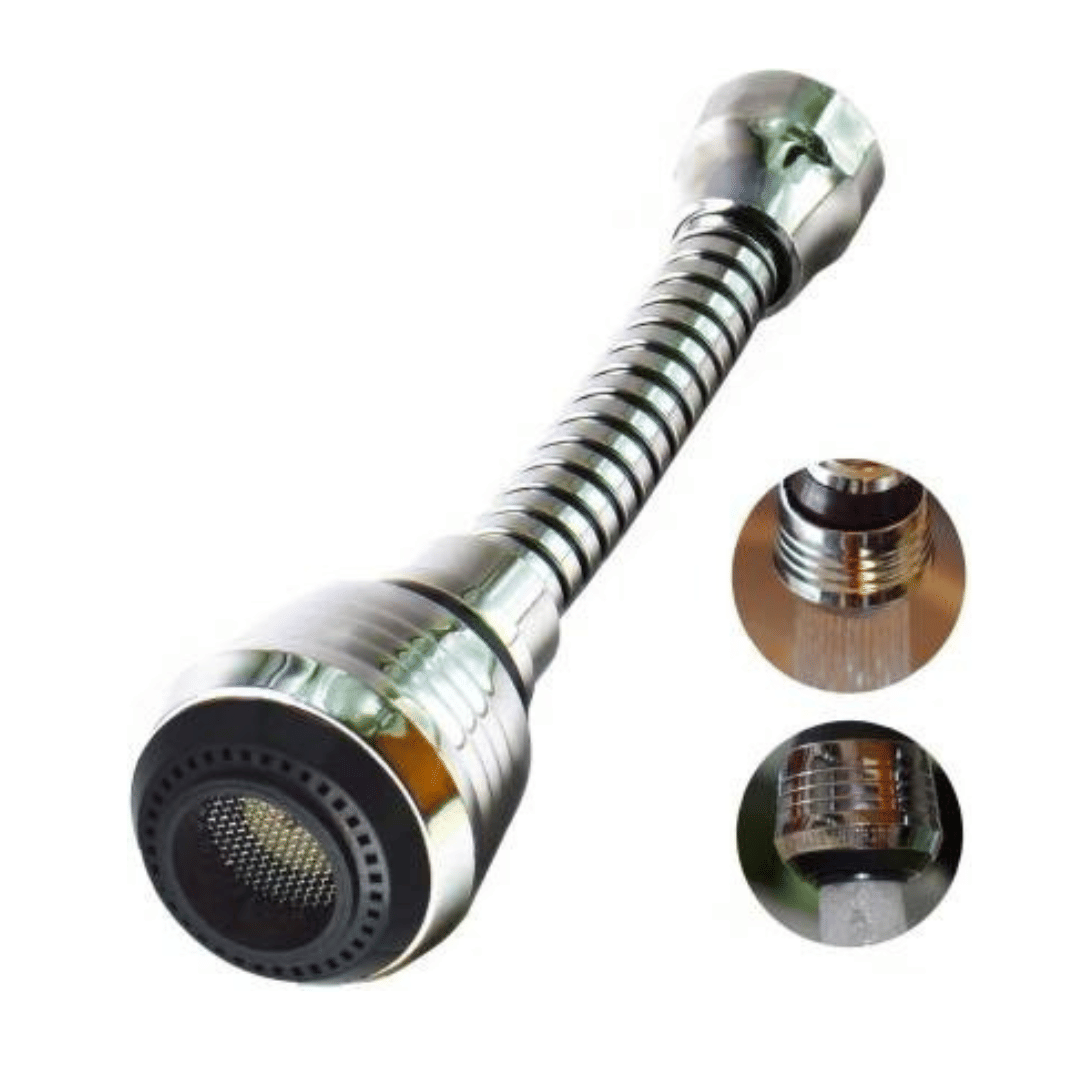 Cossimo Turbo Flex 360 Faucet Sprayer Plastic (ABS) Kitchen Sink Tap (Sink Cock)