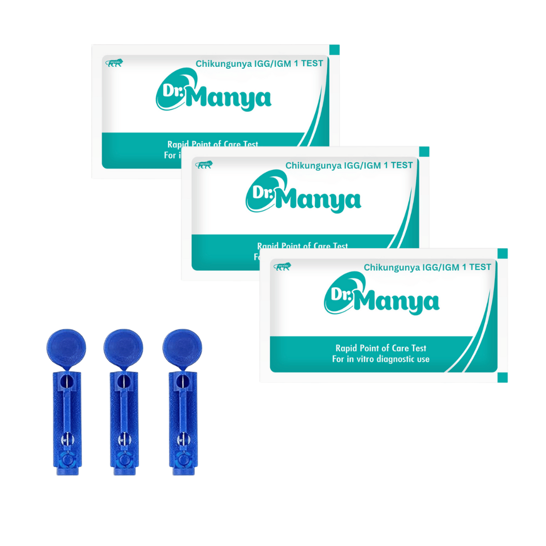     			Dr. Manya Chikungunya IgG/IgM Test Kit – Pack of 3 | Dual Antibody Detection | Fast & Easy Home Screening