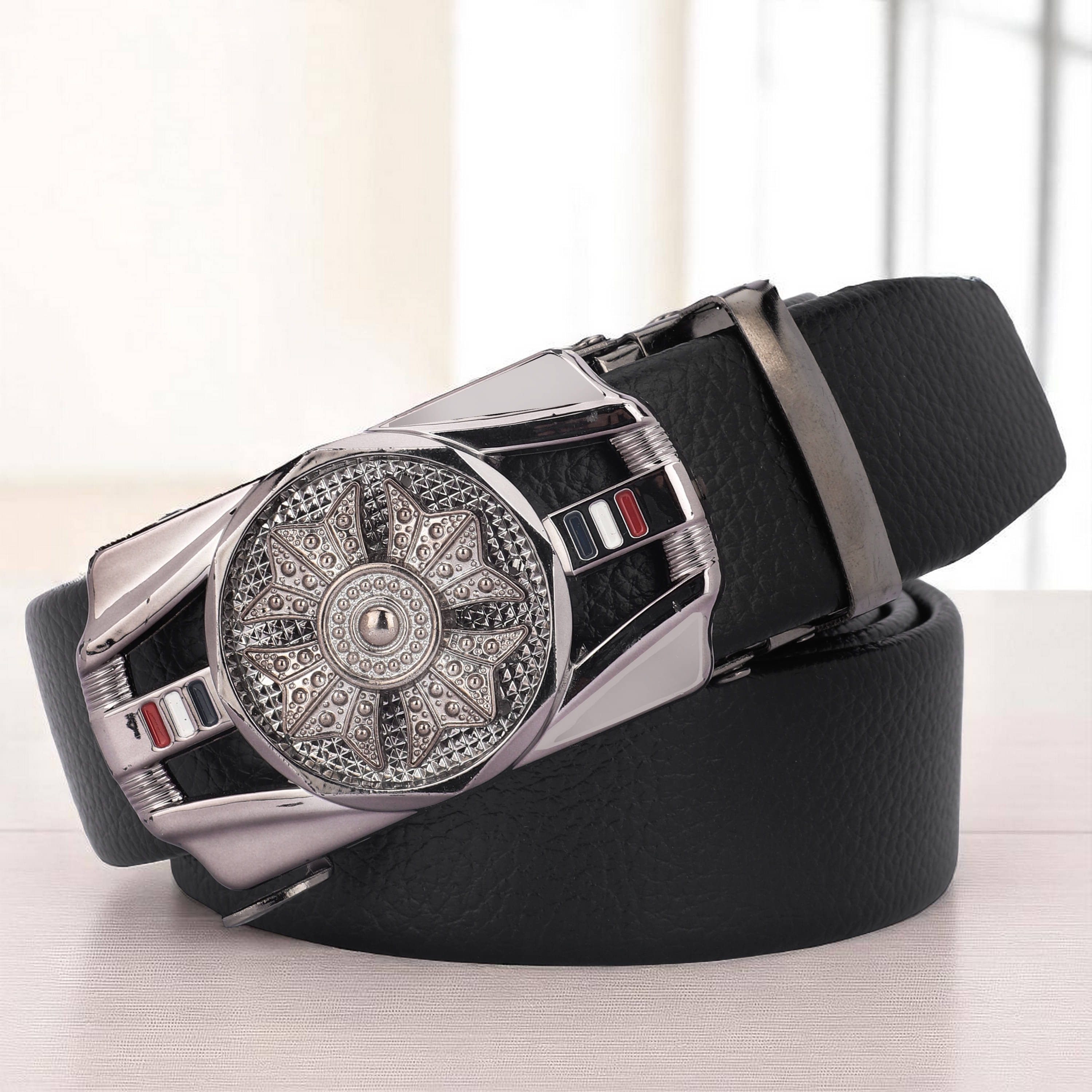 Generic - Black PU Men's Casual Belt ( Pack of 1 ) Generic - Black PU Men's Casual Belt ( Pack of 1 )