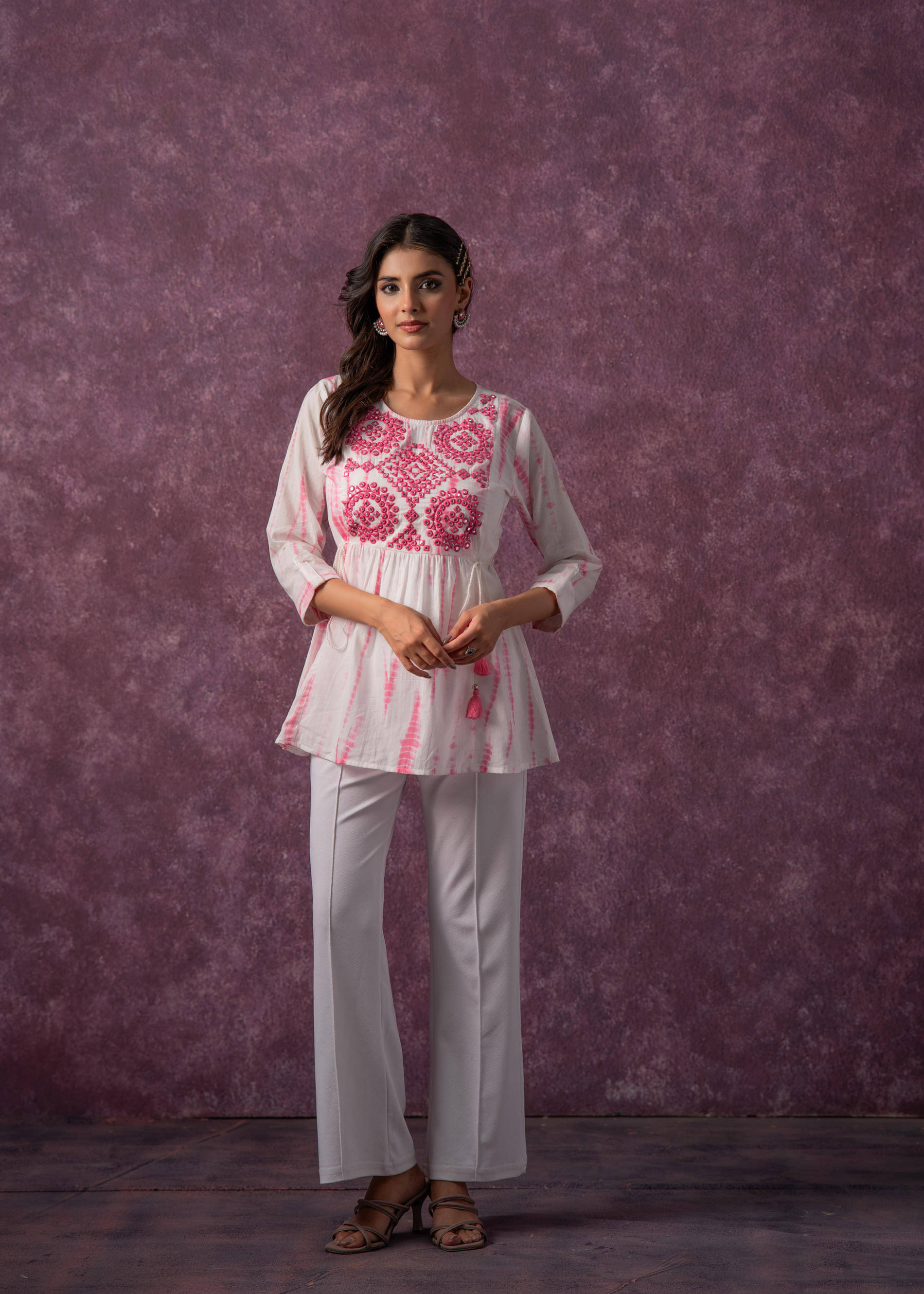    			Juniper Women's Cotton Tunic ( Pink )