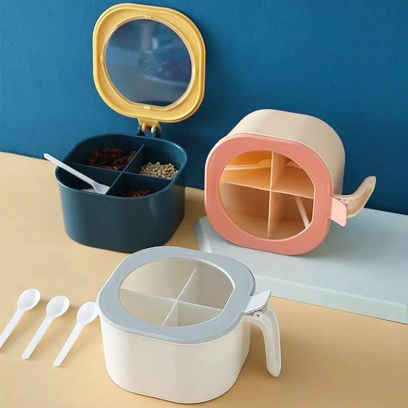     			KAVANI spice masala box Plastic Multicolor Spice Container ( Set of 1 )