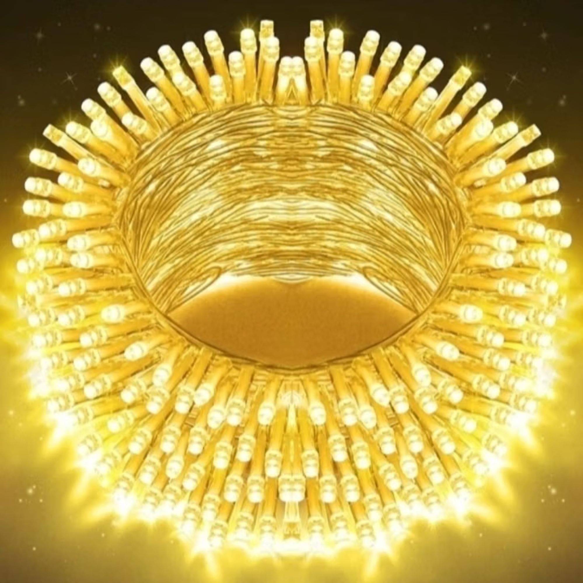     			Kadio Yellow 15M String Light ( Pack of 1 )