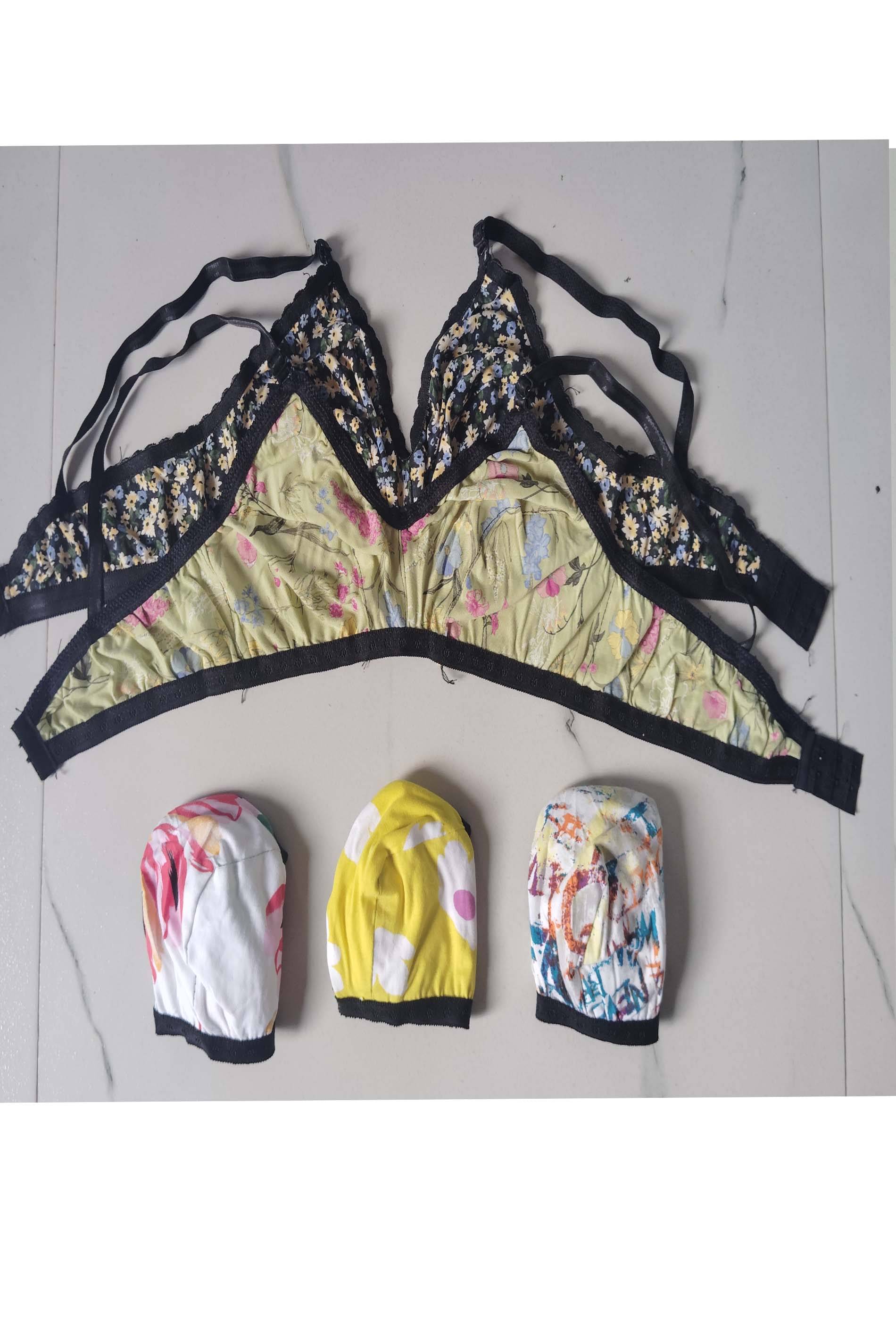 PERFECT SECRET Pack of 5 Cotton Non Padded Everyday Bra For Women ( Multicolor ) PERFECT SECRET Pack of 5 Cotton Non Padded Everyday Bra For Women ( Multicolor )