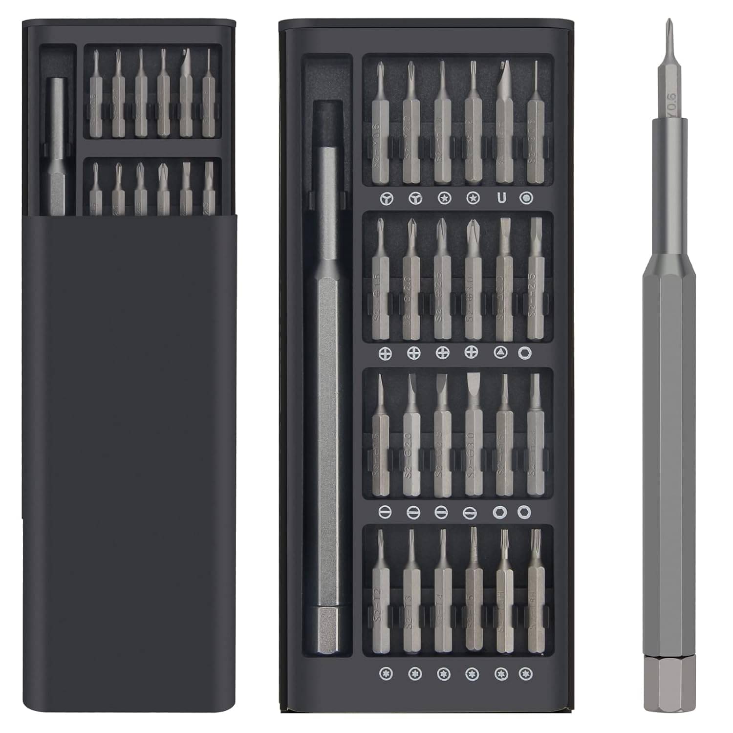 PRIMIYARA 24-in-1 Precision Screwdriver Set with Magnetic Bits & Aluminum Handle – Portable Repair Tool Kit for Electronics, Mobiles, Laptops & Watches PRIMIYARA 24-in-1 Precision Screwdriver Set with Magnetic Bits & Aluminum Handle – Portable Repair Tool Kit for Electronics, Mobiles, Laptops & Watches