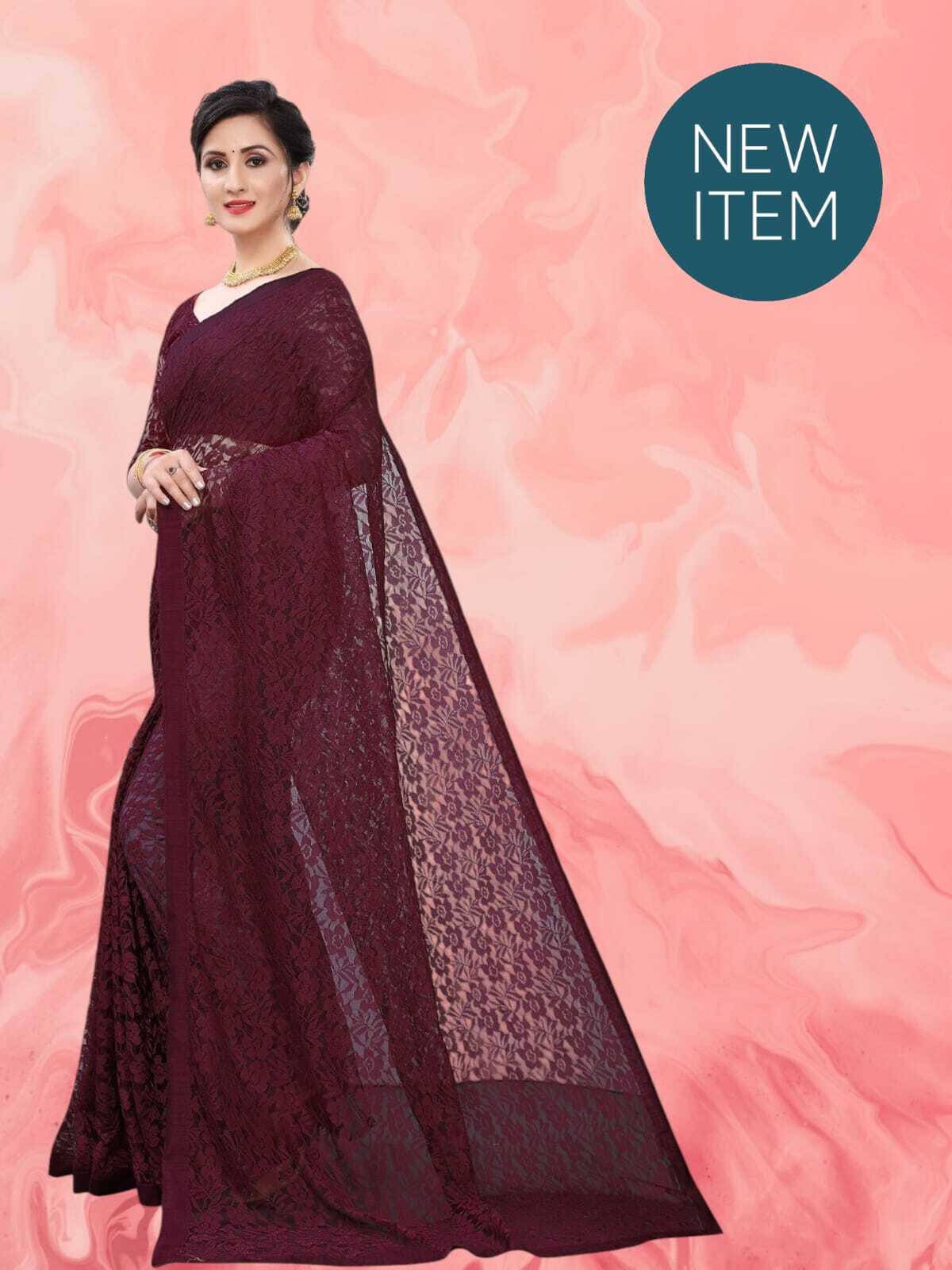 SAREEYA16 Cotton Blend Printed Regular Saree With Unstitched Blouse Piece ( Maroon ) SAREEYA16 Cotton Blend Printed Regular Saree With Unstitched Blouse Piece ( Maroon )