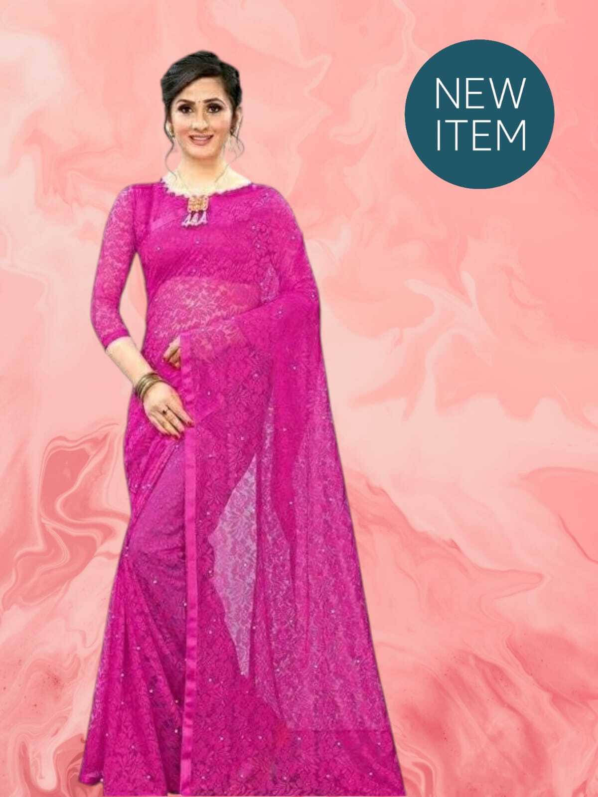 SAREEYA16 Cotton Blend Printed Regular Saree With Unstitched Blouse Piece ( Pink ) SAREEYA16 Cotton Blend Printed Regular Saree With Unstitched Blouse Piece ( Pink )