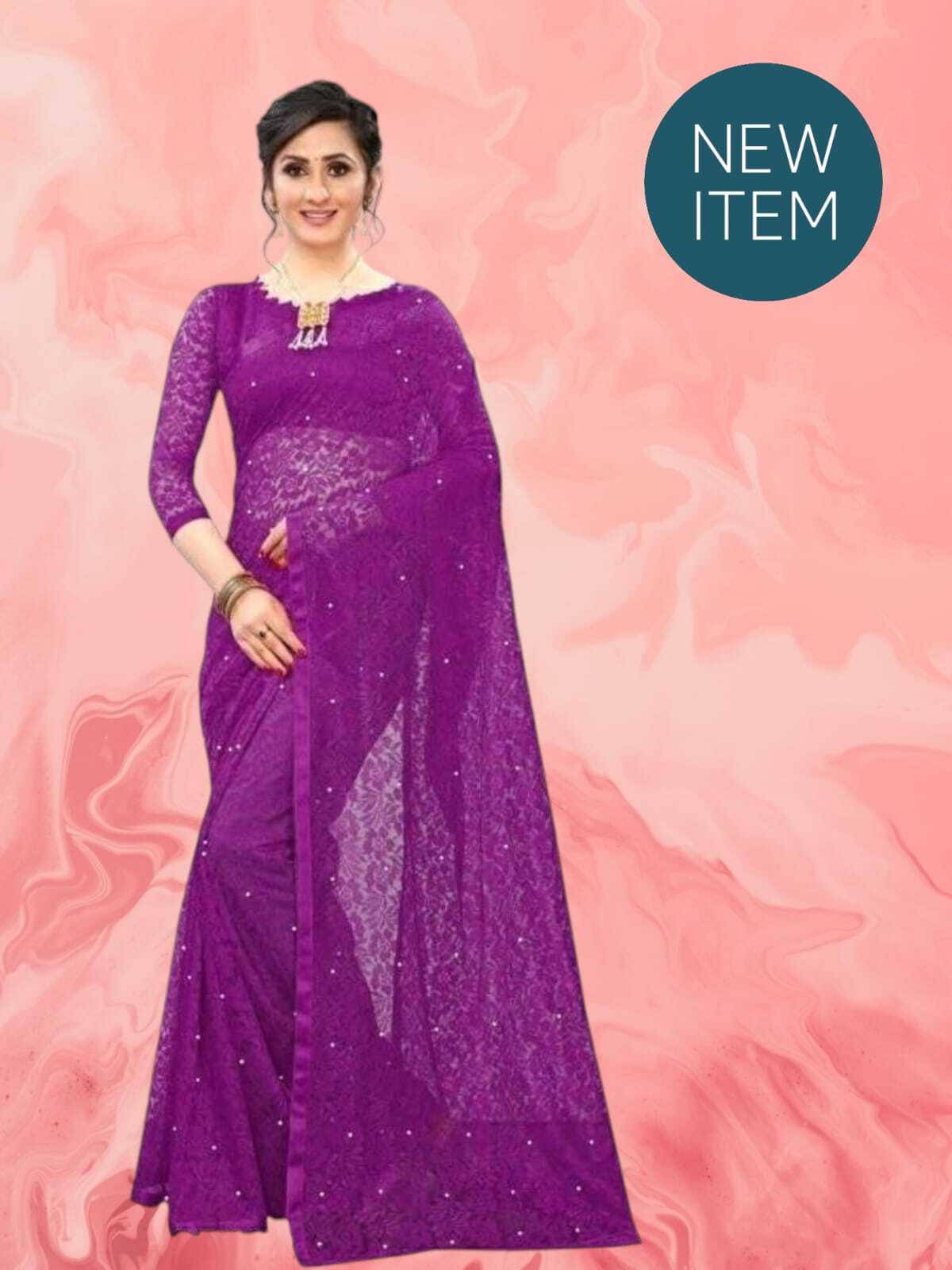     			SAREEYA16 Cotton Blend Printed Regular Saree With Unstitched Blouse Piece ( Magenta )