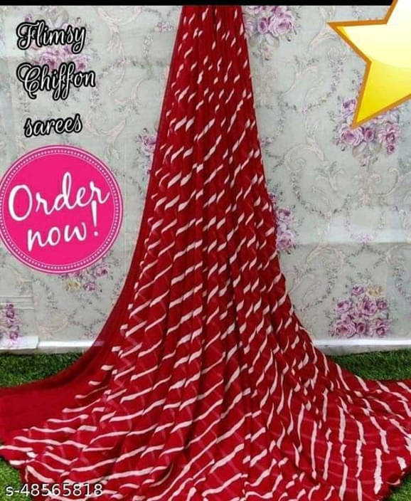 SAREEYA16 Cotton Blend Printed Regular Saree With Unstitched Blouse Piece ( Red ) SAREEYA16 Cotton Blend Printed Regular Saree With Unstitched Blouse Piece ( Red )