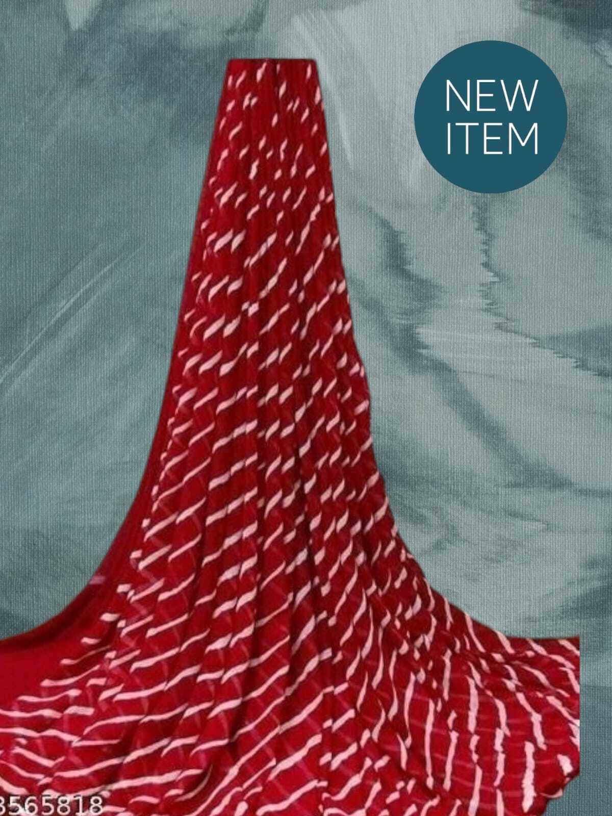 SAREEYA16 Cotton Blend Printed Regular Saree With Unstitched Blouse Piece ( Red ) SAREEYA16 Cotton Blend Printed Regular Saree With Unstitched Blouse Piece ( Red )