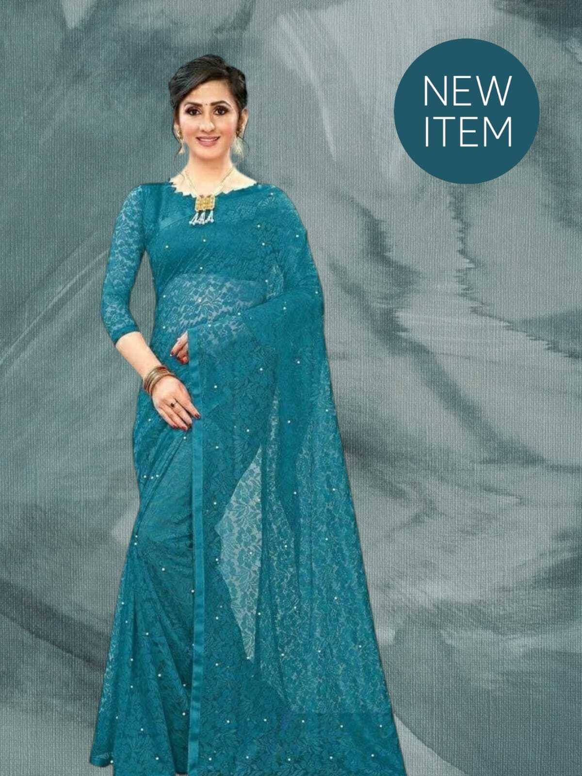 SAREEYA16 Cotton Blend Printed Regular Saree With Unstitched Blouse Piece ( Green ) SAREEYA16 Cotton Blend Printed Regular Saree With Unstitched Blouse Piece ( Green )