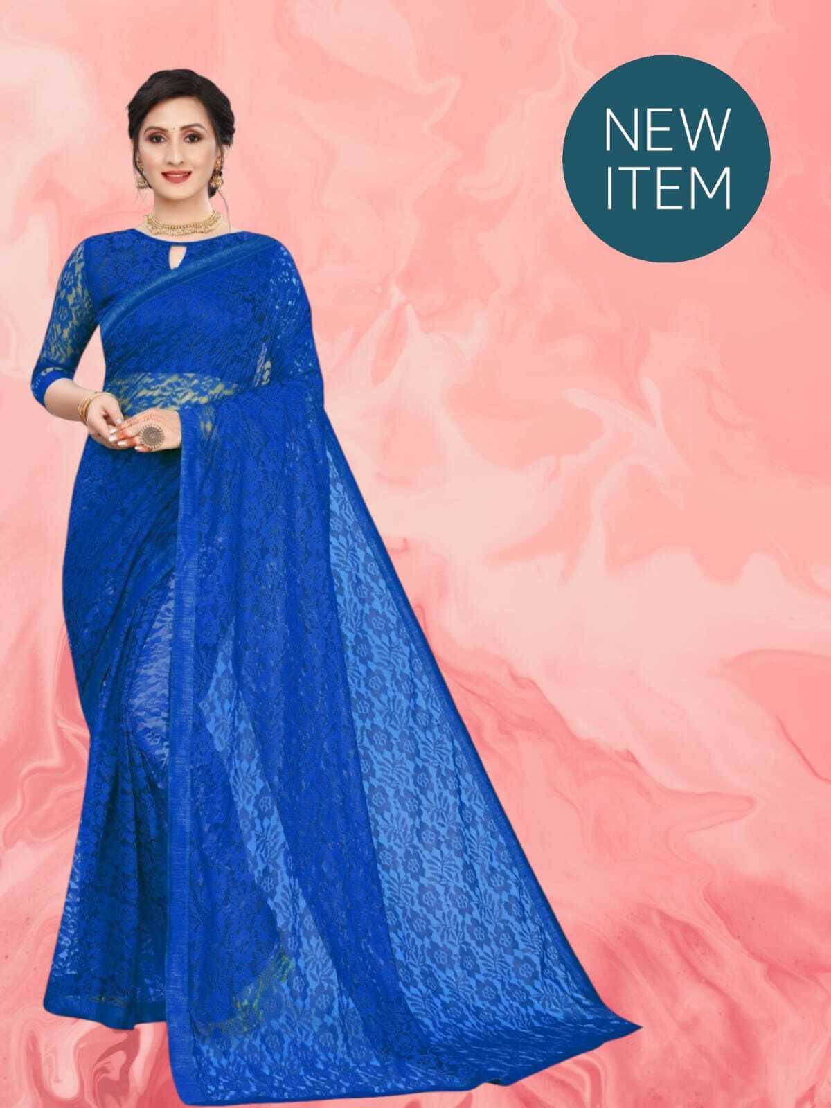 SAREEYA16 Cotton Blend Printed Regular Saree With Unstitched Blouse Piece ( Navy Blue ) SAREEYA16 Cotton Blend Printed Regular Saree With Unstitched Blouse Piece ( Navy Blue )