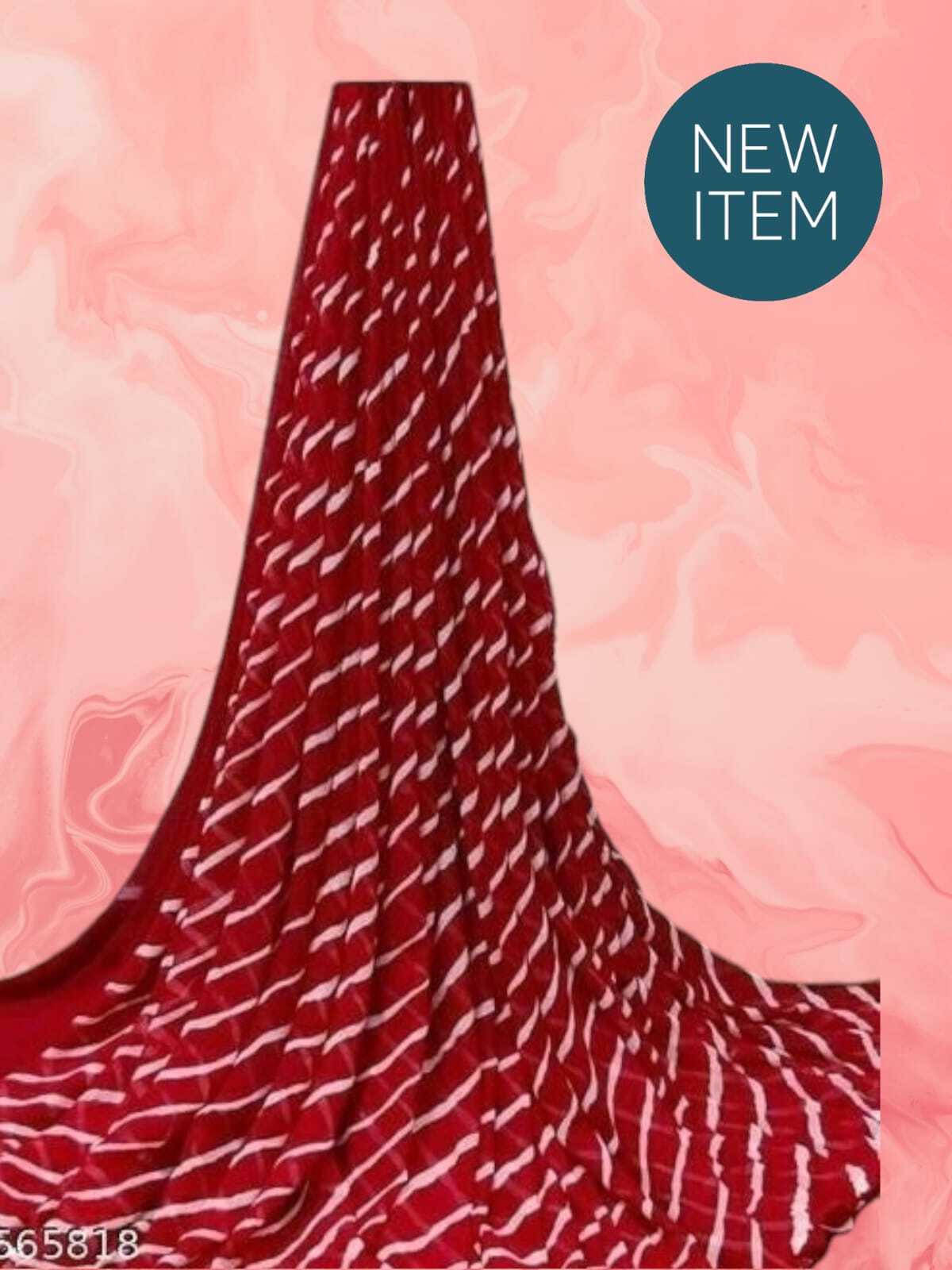 SAREEYA16 Cotton Blend Printed Regular Saree With Unstitched Blouse Piece ( Red ) SAREEYA16 Cotton Blend Printed Regular Saree With Unstitched Blouse Piece ( Red )
