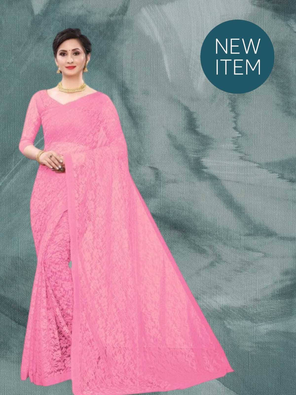 SAREEYA16 Cotton Blend Self Design Regular Saree With Unstitched Blouse Piece ( Pink ) SAREEYA16 Cotton Blend Self Design Regular Saree With Unstitched Blouse Piece ( Pink )