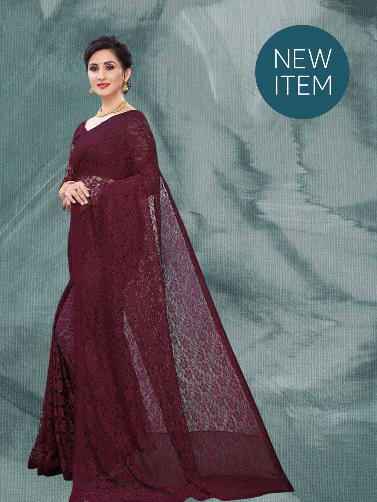 SAREEYA16 Cotton Blend Self Design Regular Saree With Unstitched Blouse Piece ( Maroon ) SAREEYA16 Cotton Blend Self Design Regular Saree With Unstitched Blouse Piece ( Maroon )