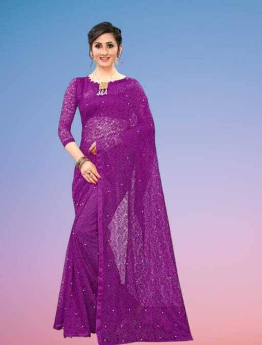 SAREEYA16 Cotton Blend Self Design Regular Saree With Unstitched Blouse Piece ( Magenta ) SAREEYA16 Cotton Blend Self Design Regular Saree With Unstitched Blouse Piece ( Magenta )