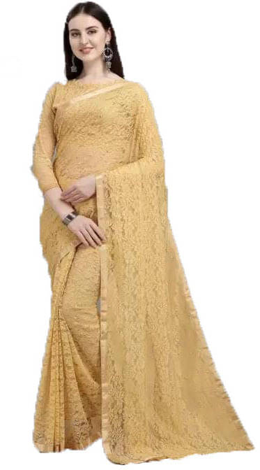 SAREEYA16 Net Printed Regular Saree With Unstitched Blouse Piece ( Magenta ) SAREEYA16 Net Printed Regular Saree With Unstitched Blouse Piece ( Magenta )