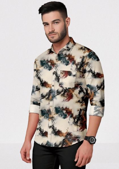     			SHREE VASTRA HOUSE Cotton Blend Regular Fit Full Sleeves Men's Formal Shirt - Gold ( Pack of 1 )
