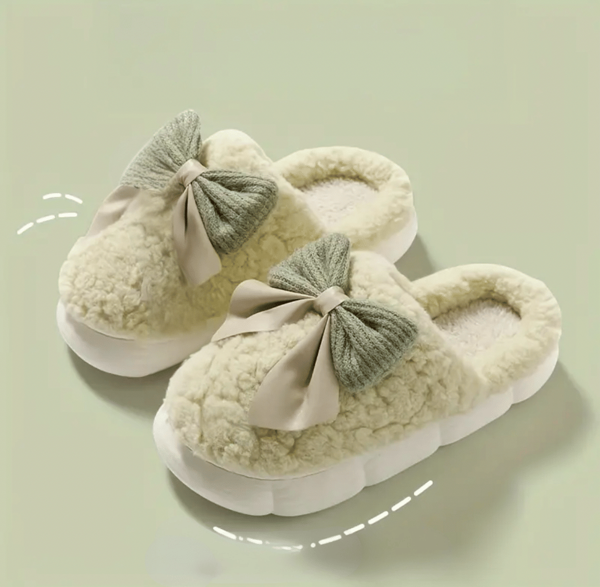     			Shoemusq Green Women's Flip Flop