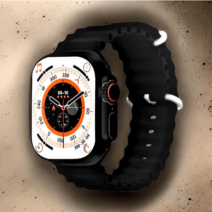     			Smartwatch Black Color T800 Ultra Black Smart Watch