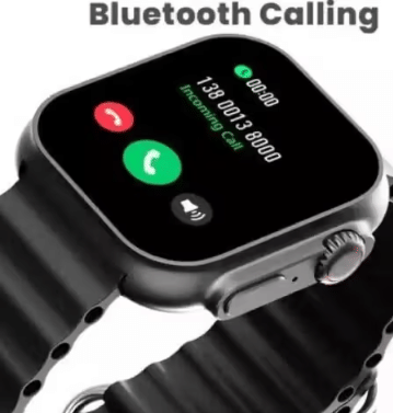     			Smartwatch Black Color T800 Ultra Black Smart Watch