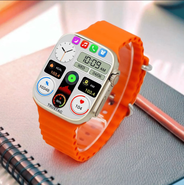     			T800 Ultra Smart Watch with Beautiful Strap, Bluetooth Calling Smart Watch, 1.99" Touch Display with Fitness & Outdoor, Health & Medical Tracker, 8 Unique UI Interactions