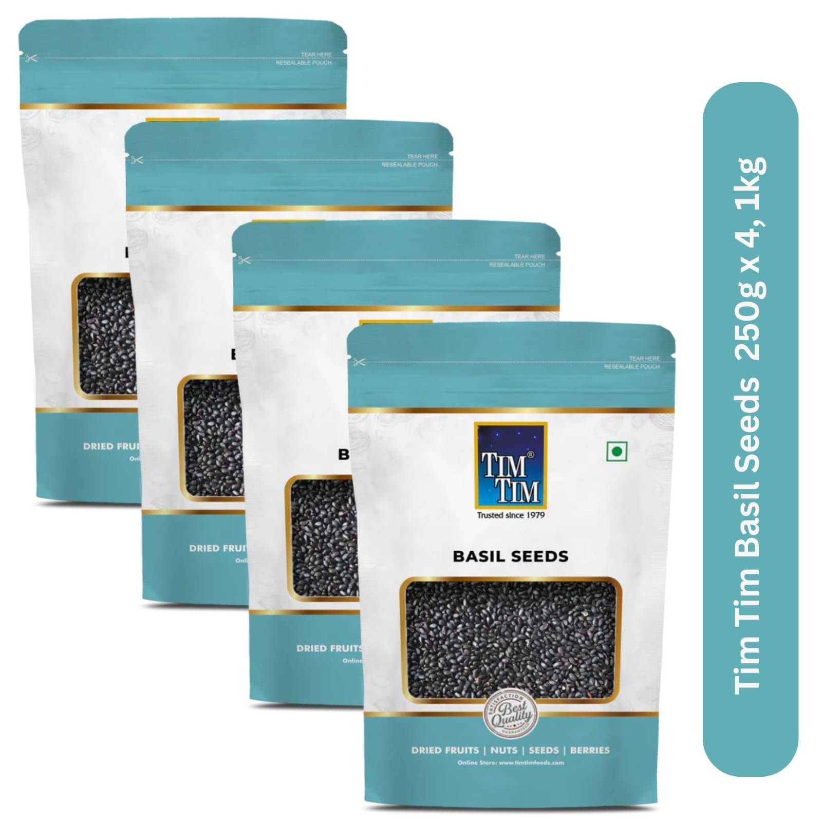     			Tim Tim Basil Seeds ( Pack of 4 )