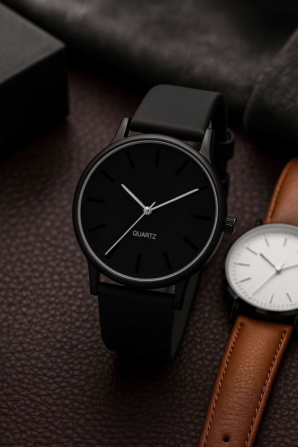     			Trex Black Silicon Analog Men's Watch