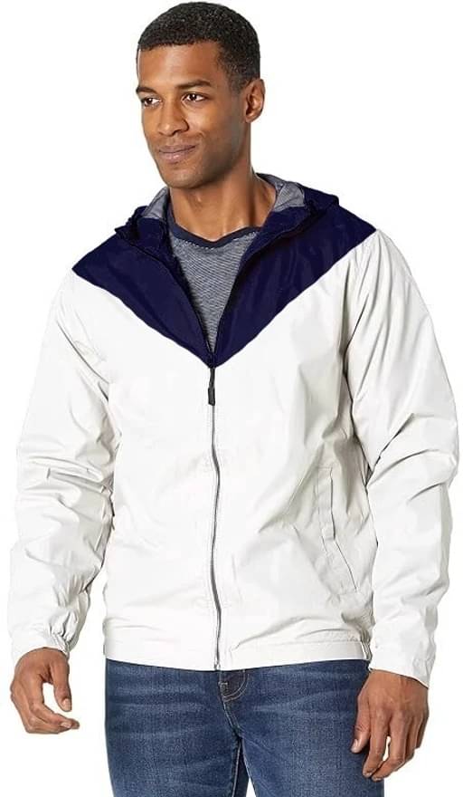     			eddicted Nylon Men's Casual Jacket - Navy Blue ( Pack of 1 )