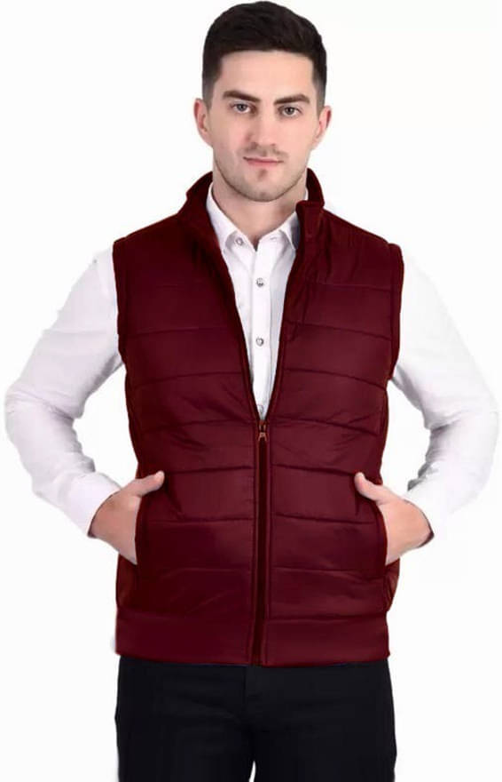     			eddicted Nylon Men's Puffer Jacket - Maroon ( Pack of 1 )