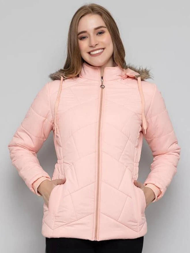 eddicted - Nylon Pink Puffer eddicted - Nylon Pink Puffer