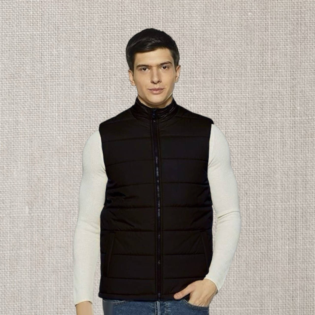 eddicted Polyester Men's Puffer Jacket - Black ( Pack of 1 ) eddicted Polyester Men's Puffer Jacket - Black ( Pack of 1 )