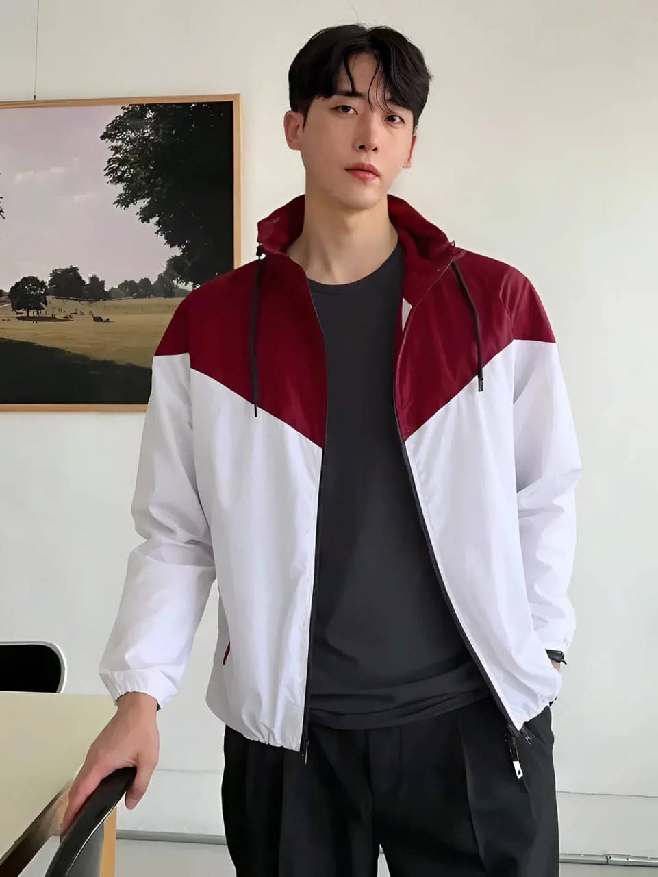 eddicted Polyester Men's Windcheater Jacket - Maroon ( Pack of 1 ) eddicted Polyester Men's Windcheater Jacket - Maroon ( Pack of 1 )