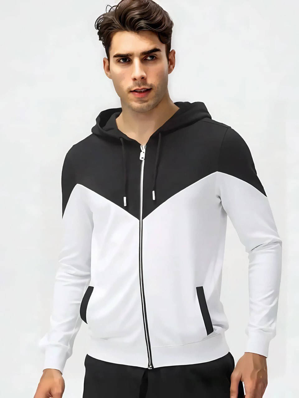     			eddicted Polyester Men's Windcheater Jacket - Black ( Pack of 1 )