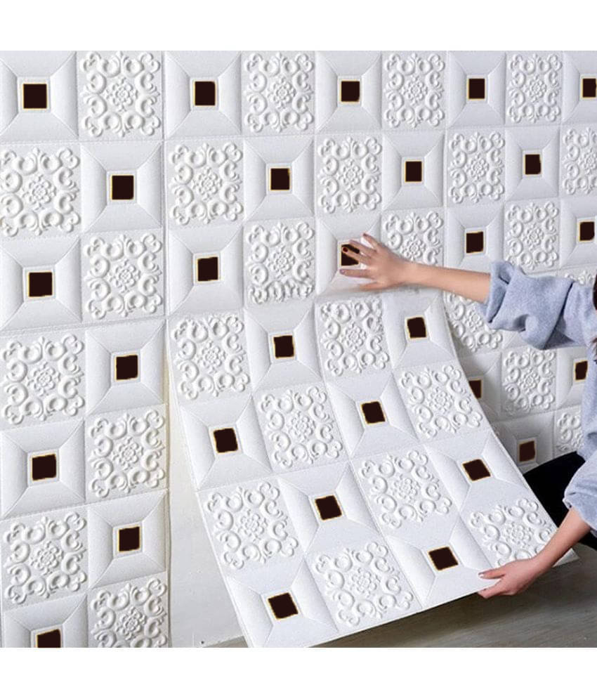     			3d wallpaper Solid Wallpaper ( 70 X 77 ) cm ( Pack of 1 )