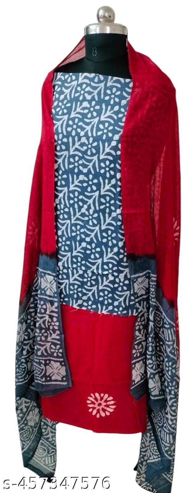 99SHADES Women Cotton Unstitched Dress Material ( Grey ) 99SHADES Women Cotton Unstitched Dress Material ( Grey )