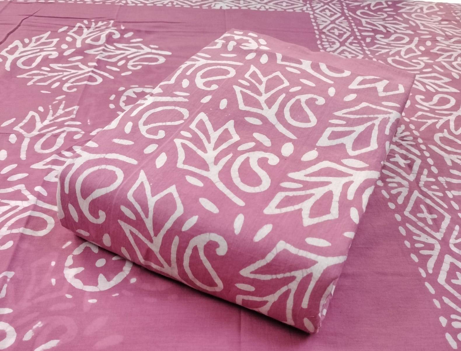 99SHADES Women Cotton Unstitched Dress Material ( Pink ) 99SHADES Women Cotton Unstitched Dress Material ( Pink )