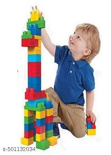     			Ankirant 200 MEGA Piece Building Block Toy Set with Jumbo Brightly Colored 8 Unique Fun Shapes Giant Big Blocks for 3 Years Old Boys & Girls Kids Best Gift Toy Educational Learning Game Puzzle
