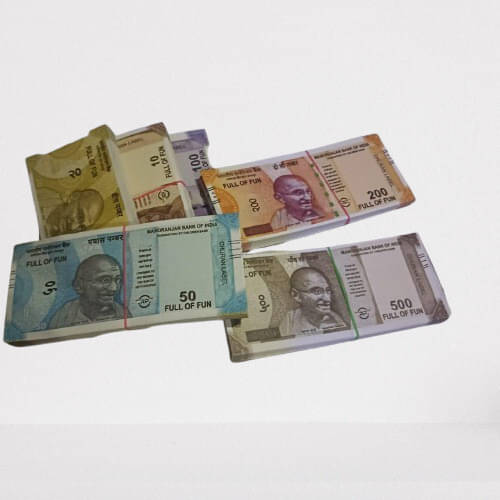     			BBS DEAL Combo Pack (12*6= 72 Notes) ( 10,20,50,100,200,500 Notes)Fake Indian Currency_NOT_126