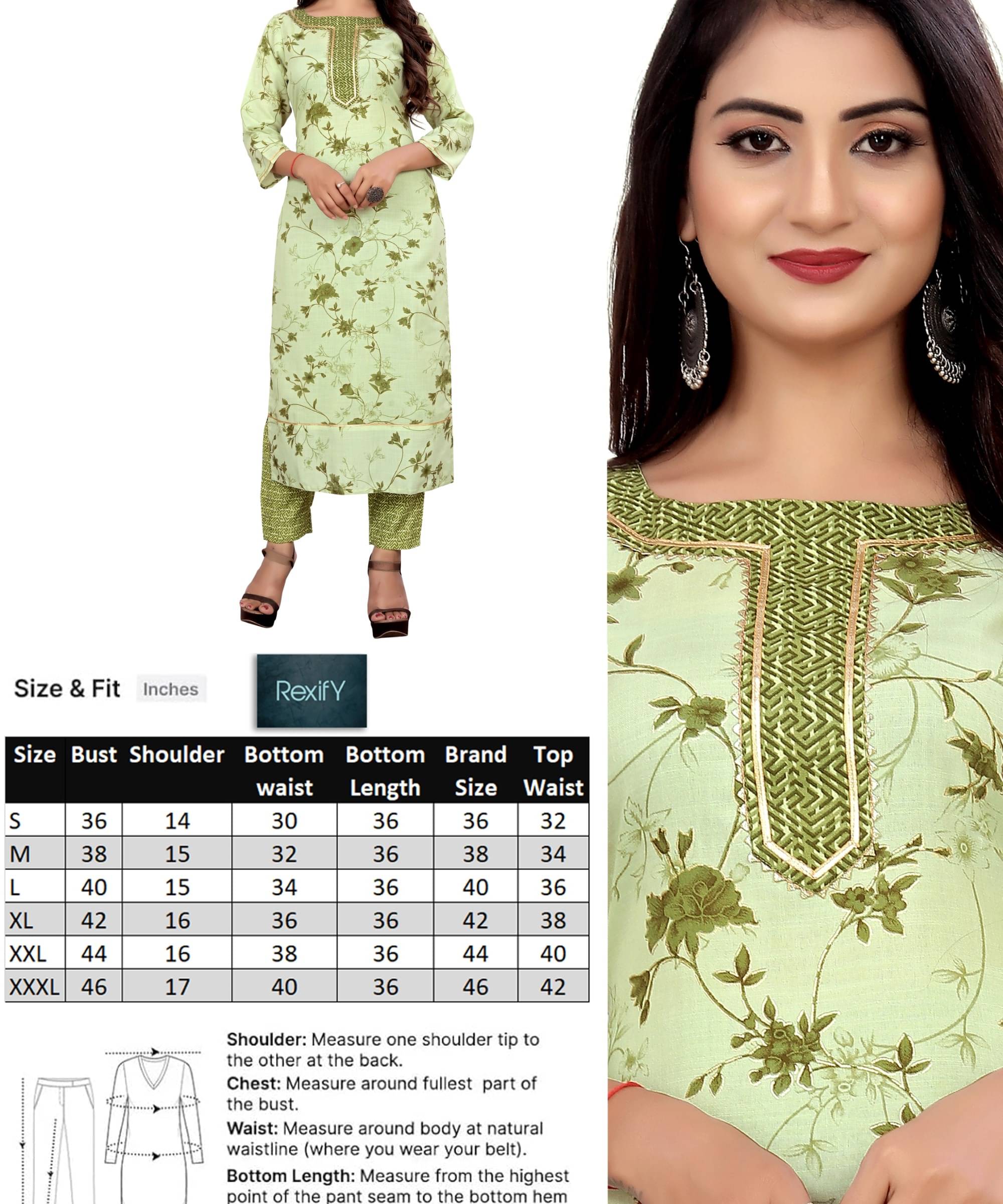 BRANDCLICK Women Cotton Embellished Straight Kurti With Pants ( Yellow ) BRANDCLICK Women Cotton Embellished Straight Kurti With Pants ( Yellow )